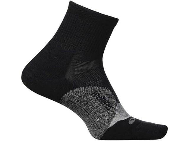 (取寄) フィーチャーズ エリート ライト クッション クオーター Feetures Feetures Elite Light Cushion Quarter Black 1の通販は 6,890円