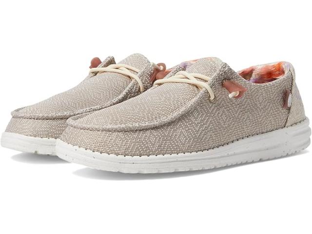 (取寄) ヘイ デュード レディース ウェンディ エコ スリッポン カジュアル シューズ Hey Dude women Wendy Eco Slip-On Casual Shoes Desert Taupe