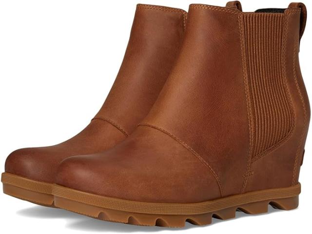 (取寄) ソレル レディース ジョアン ラプソディー チェルシー ウェッジ SOREL women Joan Rhapsody Chelsea Wedge Velvet Tan/Gum 2