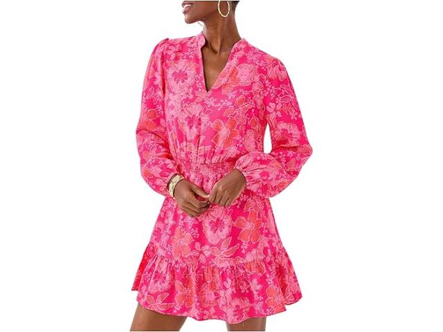 (取寄) リリー ピュリッツァー レディース アクストン ドレス Lilly Pulitzer women Axton Dress Sun Shell Pink Big Party