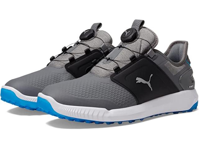 (取寄) プーマ ゴルフ メンズ イグナイト エレベート ディスク ゴルフ シューズ PUMA Golf men Ignite Elevate Disc Golf Shoes Quiet Shade/PUMA Silver