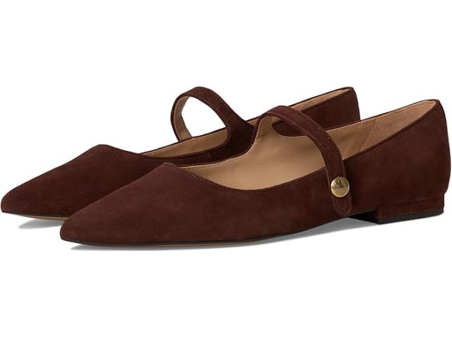 (取寄) ローレン ラルフローレン レディース ロンドン スエード メアリー ジーン Lauren Ralph Lauren women Londyn Suede Mary Jane Dark Hickory