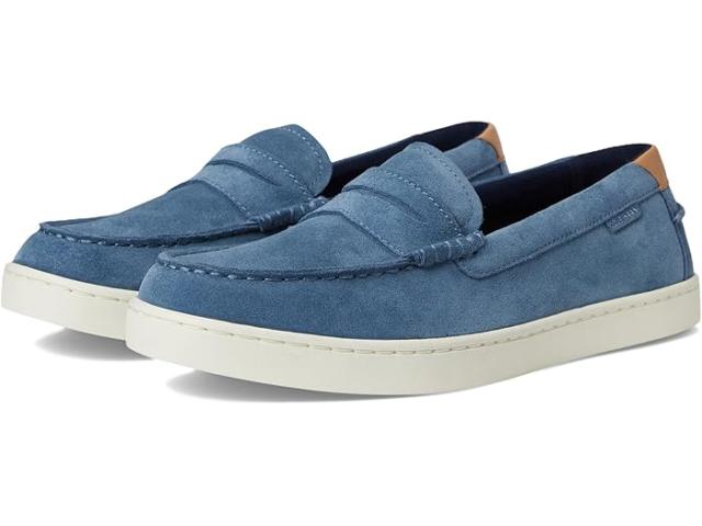 コール ハーン COLE HAAN ナンタケットペニー mens （ネイビーブレザー ペブルドレザー/アイボリー） COLE HAAN（コールハーン）の「ナンタケット 2.0 ペニー ローファー mens（ローファー）」 - WEAR ローファー ナンタケットペニー  mens メンズ