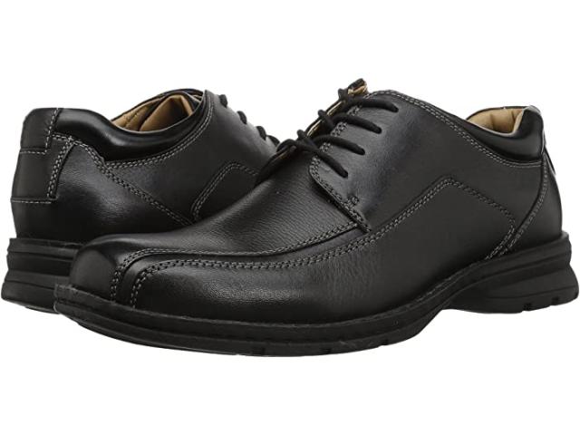 (取寄) ドッカーズ メンズ トラスティー モック トゥ オックスフォード Dockers men  Trustee Moc Toe Oxford Black Tumbled Leather