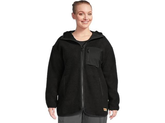 (取寄) フェールラーベン レディース ヴァーダッグ パイル フリース ロング Fjllrven women Fjallraven Vardag Pile Fleece Long Black