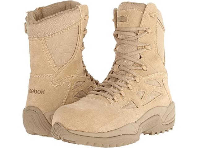 (取寄) リーボック ワーク メンズ ラピッド レスポンス RB 8 Ct Reebok Work men  Rapid Response RB 8" CT Tanの通販は