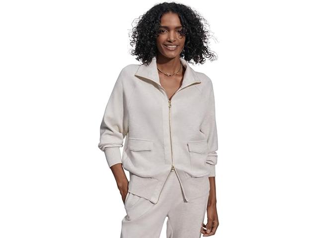(取寄) バーリー レディース ロックスベリー ジップ スルー Varley women Roxbury Zip Through Ivory Marl