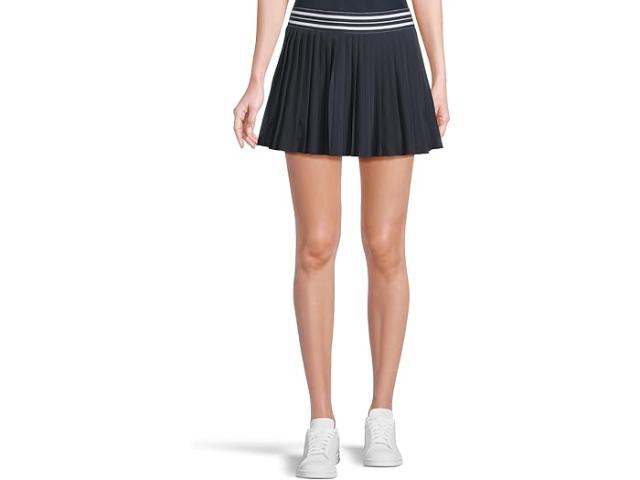 (取寄) ビヨンドヨガ レディース イフ ユー プリーツ ティップ エラスティック ミニ スカート Beyond Yoga women If You Pleats Tipped Elastic Mini Skirt Nocturnal Navy
