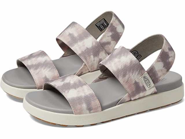 (取寄) キーン レディース エル バックストラップ KEEN women KEEN Elle Backstrap Fawn Tie-Dye/Star Whiteの通販は