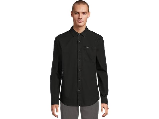 (取寄) ボルコム メンズ カデン ソリッド ロング スリーブ Volcom men Caden Solid Long Sleeve Antique Black