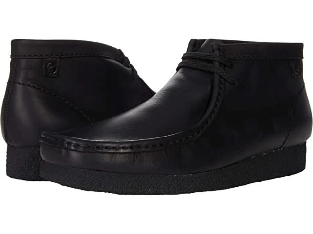(取寄) クラークス メンズ シェイカー ブーツ Clarks men Shacre Boot Black Leather