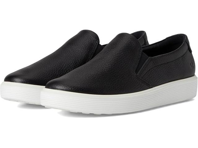(取寄) エコー レディース ソフト 60 プレミアム スリッポン スニーカー ECCO women Soft 60 Premium Slip-On Sneaker Black