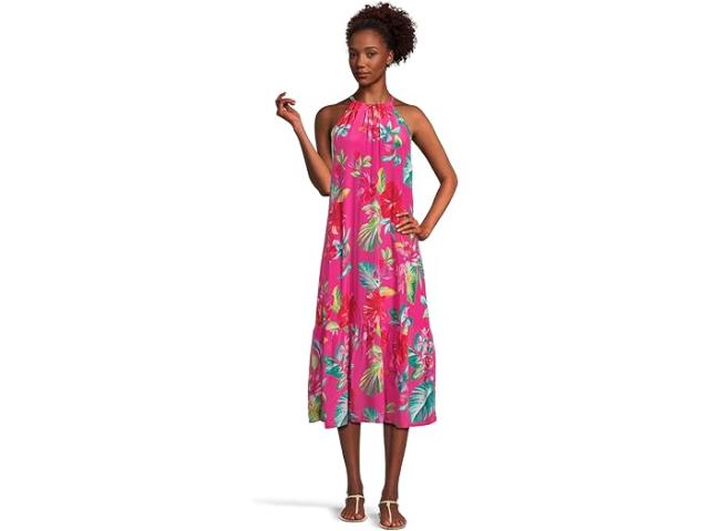 (取寄) トミーバハマ レディース フェスタ フローラル ドレス  Bahama women Fiesta Floral Dress Pink Maui