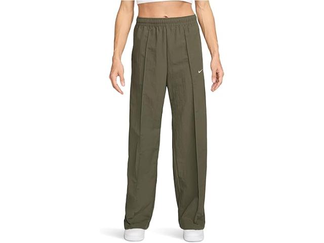 (取寄) ナイキ レディース スポーツウェア エブリシング ウォウヴァンス ミッドライズ オープン-ヘム パンツ Nike women Sportswear Everything Wovens Mid-rise Open-hem Pants Medium Olive/Sail