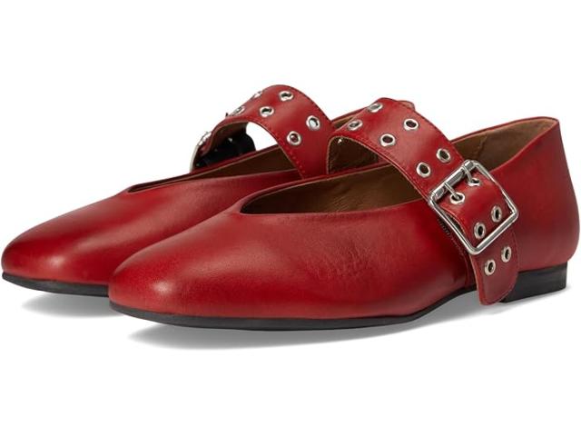 (取寄) ミズ ムーズ レディース ゼファー フラッツ Miz Mooz women Zephyr Flat Red