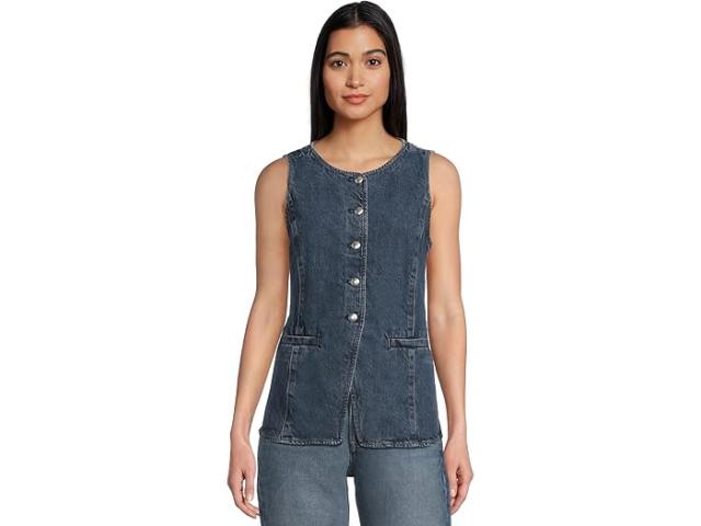 (取寄) メイドウェル レディース クルーネック ベスト イン ウォッシュ Madewell women Crewneck Vest In Greendale Wash Greendale Wash