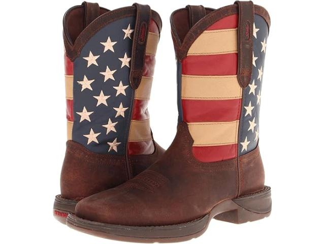 (取寄) デュランゴ メンズ DB5554 - フロッグ Durango men DB5554 - Flag Dark Brown