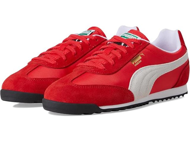 (取寄) プーマ レディース アリゾナ スニーカー PUMA women Arizona Sneakers For All Time Red/White/Gold