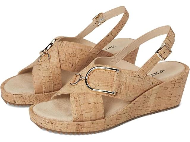 (取寄) ヴァネリ レディース  Vaneli women Cadesh Natural Cork