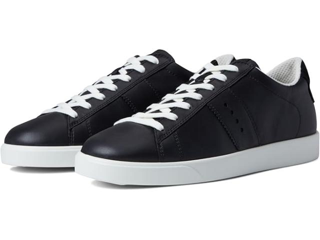 (取寄) エコー レディース ストリート ライト レトロ スニーカー ECCO women Street Lite Retro Sneaker Black/Black