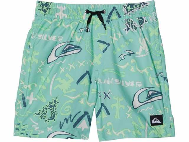 (取寄) クイック シルバー キッズ ボーイズ ネクスト ゲン ボレー (トドラー/リトル キッズ) Quiksilver Kids boys Quiksilver Kids Next Gen Volley (Toddler/Little Kids) Pastel Turquoiseの通販は 7,009円