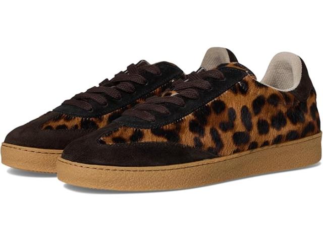 (取寄) オールセインツ レディース テルマ ファー スニーカー AllSaints women Thelma Fur Sneakers Dark Brown/Black