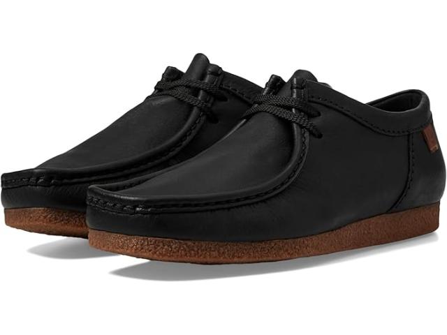 (取寄) クラークス メンズ シェイカー リ ラン シューズ Clarks men Clarks Shacre Ii Run Shoes Black Leather