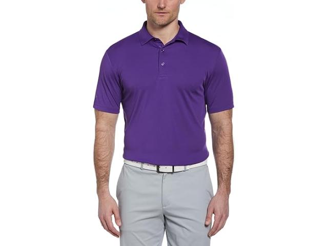 (取寄) キャロウェイ メンズ トーナメント ショート スリーブ ポロ Callaway men Tournament Short Sleeve Polo Tillandsia Purple