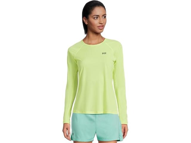(取寄) ヘリーハンセン レディース トレイル ロング スリーブ T-シャツ Helly Hansen women Trail Long Sleeve T-Shirt Green