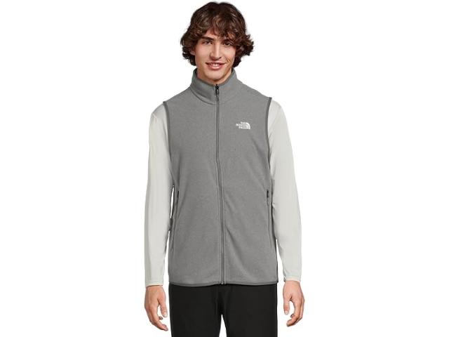(取寄) ノースフェイス メンズ グレイシャー フリース ベスト The North Face men Glacier Fleece Vest TNF Mid Grey Heather