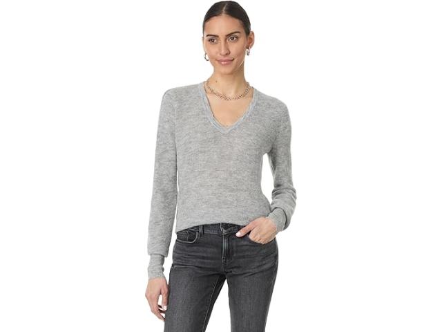 (取寄) メイドウェル レディース アッシュランド ライトウェイト アルパカ V-ネック プルオーバー Madewell women Ashland Lightweight Alpaca V-Neck Pullover Heather Ashの通販は 15,128円
