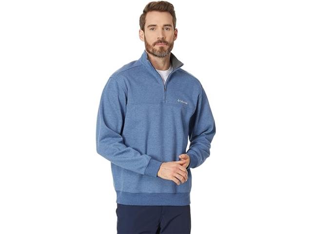 (取寄) コロンビア メンズ ハート マウンテン リ ハーフ ジップ Columbia men Columbia Hart Mountain II Half Zip Carbon Heather