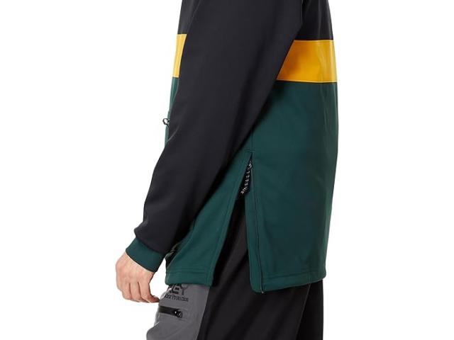 (取寄) オークリー メンズ TNP ノーズ グラブン ソフトシェル ブーディ Oakley men Oakley TNP Nose Grab Softshell Hoodie Black/Hunter Greenの通販は