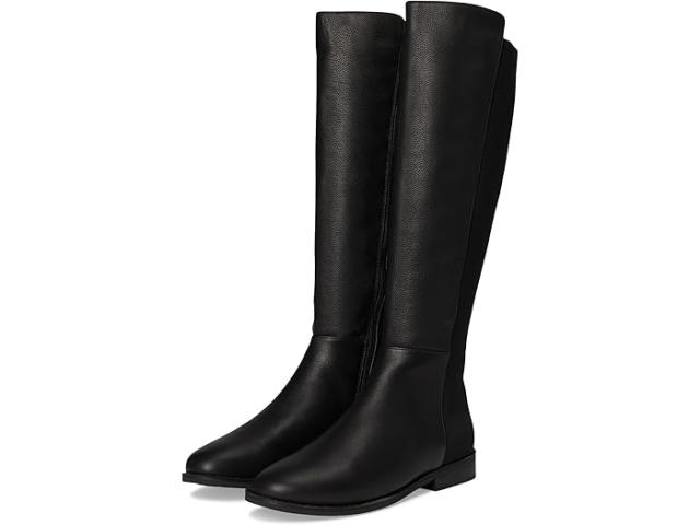 (取寄) ジェントル ソウルズ バイ ケネスコール レディース エマ トール 5050 ブーツ Gentle Souls by Kenneth Cole women Emma Tall 5050 Boot Black Leather