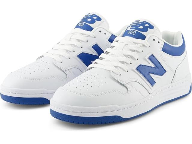 (取寄) ニューバランス クラシックス BB480L v1 New Balance Classics New Balance Classics BB480L v1 White/Blue Agateの通販は