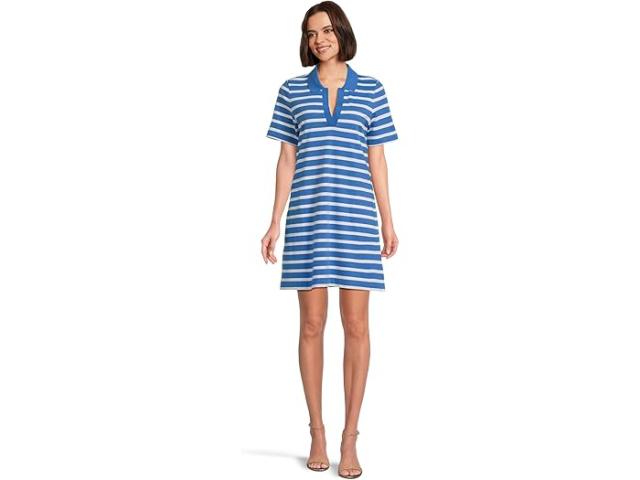 (取寄) トミーバハマ レディース コースタル カバナ ショート スリーブ ドレス  Bahama women Coastal Cabana Short Sleeve Dress Palace Blue