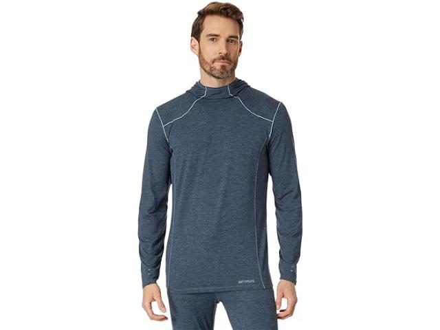 (取寄) ホットチリ メンズ クリマ-テック パーカー Hot Chillys men Clima-Tek Hoodie Nightfall Heather