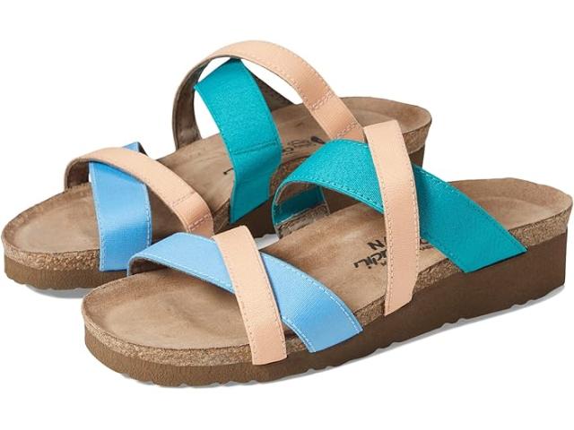 (取寄) ナオト レディース ロクサーナ Naot women Roxana Sky Blue/Aqua/Peach Stretch