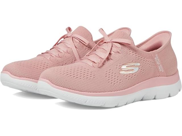 (取寄) スケッチャーズ レディース サミット ニュー デイリー ハンズ フリー スリップ-インス SKECHERS women Summit New Daily Hands Free Slip-Ins Rose