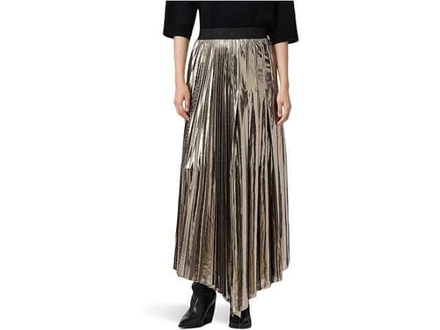 (取寄) オールセインツ レディース ジャックス スカート AllSaints women Jax Skirt Bronze Gold