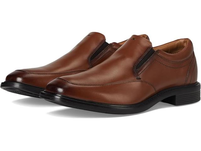 (取寄) ナン ブッシュ メンズ スターク モカシン トゥ スリッポン レザー ドレス カジュアル ビジネス フォーマル ローファー Nunn Bush men Stark Moccasin Toe Slip-On Leather Dress Casual Business Formal Loafer Cognac