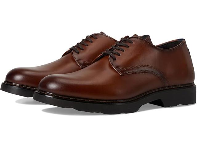 (取寄) ジョンストン&マーフィー コレクション メンズ ハクスリー プレーン トゥ ダービー Johnston & Murphy Collection men Huxley Plain Toe Derby Teak Italian Calfskin