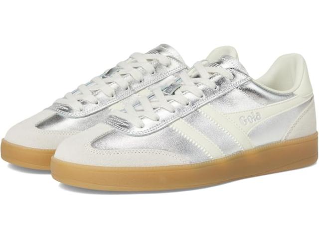 (取寄) ゴーラ レディース バイパー メタリック Gola women Viper llic Silver/Off White/Gum