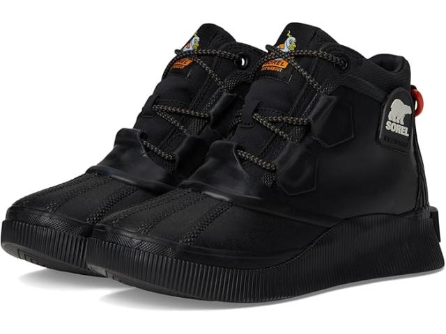 (取寄) ソレル レディース アウト n アバウト Iv Wp SOREL women Out N About IV Splashy WP Black/Sea Salt