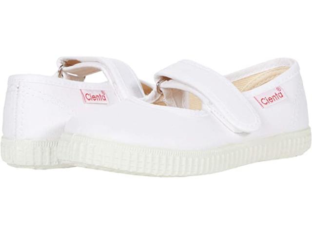 (取寄) シエンタ キッズ シューズ ガールズ 56000 (インファント/トドラー/リトル キッド/ビッグ キッド) Cienta Kids Shoes girls  56000 (Infant/Toddler/Little Kid/Big Kid) Whiteの通販は 12,270円