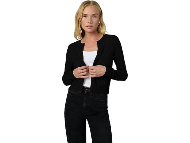 (取寄) ジョーズジーンズ レディース ザ ダニー カシミア カーディガン Joe's Jeans women Joe's Jeans The Dani Cashmere Cardigan Blackの通販は