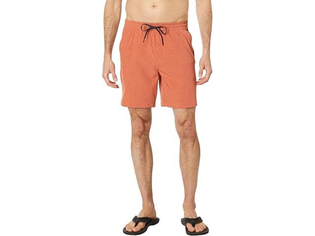 (取寄) クイックシルバー メンズ タクサー ヘザー 18 アンフィビアン ショーツ Quiksilver men Taxer Heather 18" Amphibian Shorts Baked Clayの通販は 15,185円