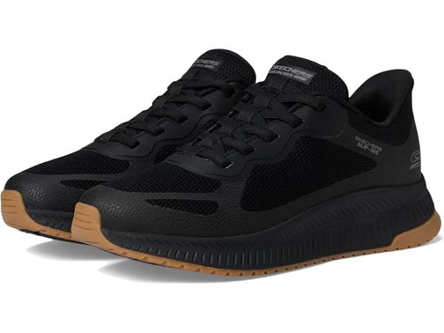 (取寄) ボブス スケッチャーズ メンズ ハンズ フリー スリップ-インス ボブ スクアッド カオス 4 BOBS from SKECHERS men Hands Free Slip-Ins Bob Squad Chaos 4 Black/Black