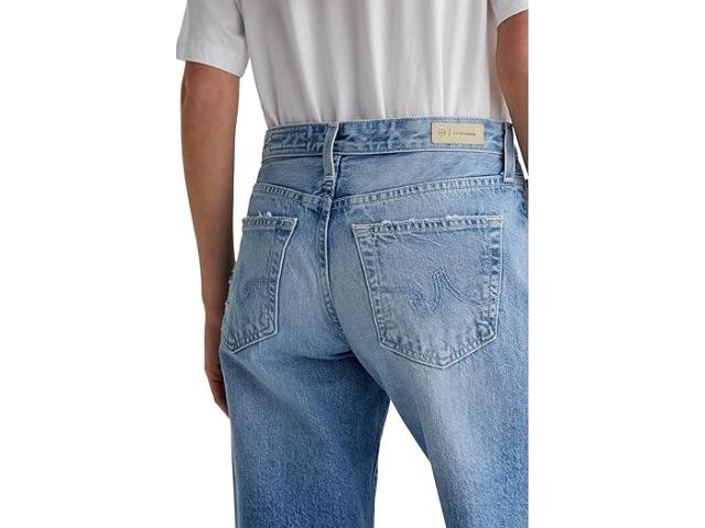 取寄) AGジーンズ レディース アドリア ロー ライズ バギィ ワイド