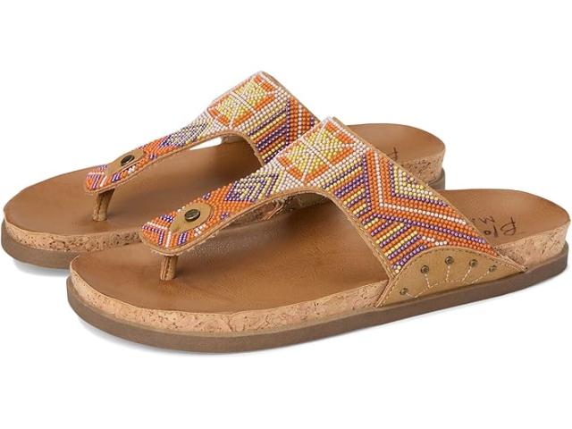 (取寄) ブローフィッシュ マリブ レディース リリック Blowfish Malibu women Lyric Tan Beaded Faux Nubuck